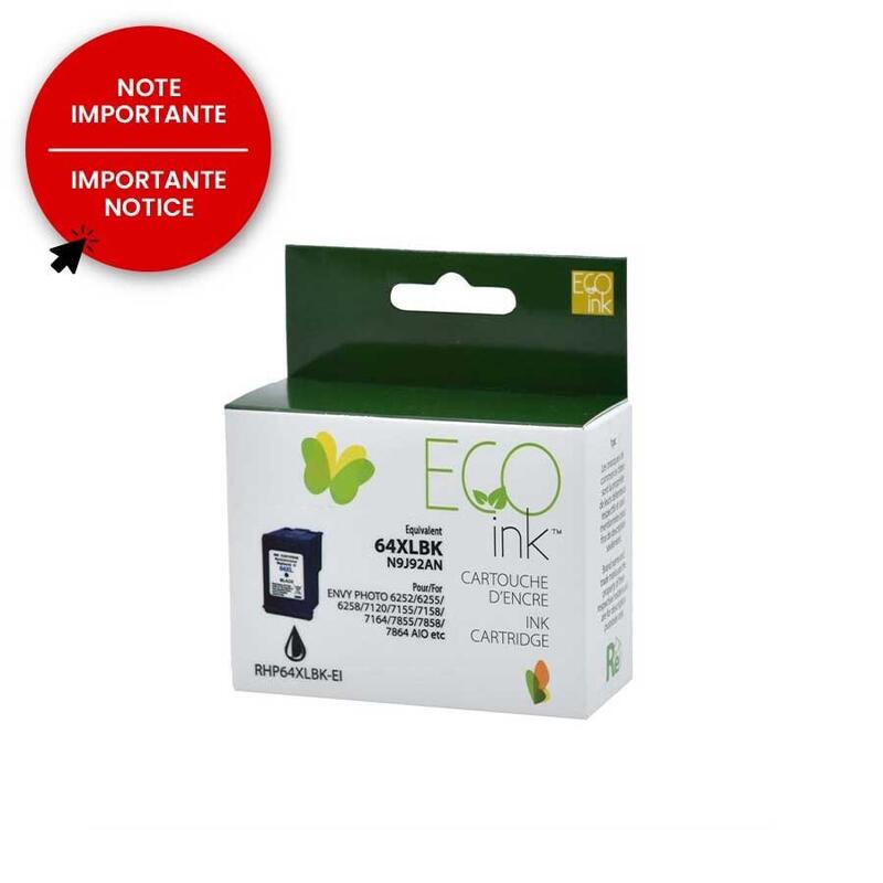 HP - 64XL - Eco Ink 