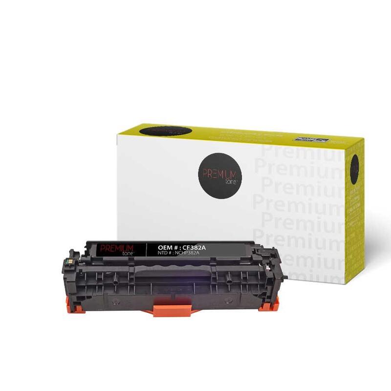 HP - CF382A - (312A)  - Premium Tone