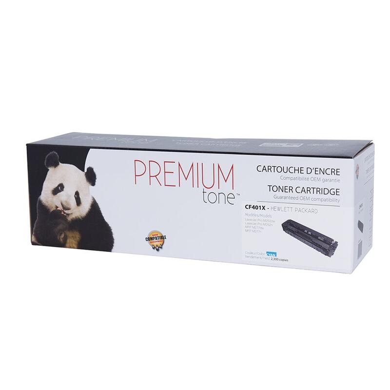 HP - CF401X - (201X)  - Premium Tone